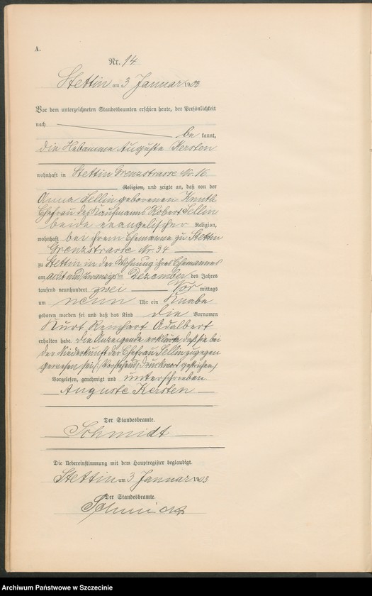 image.from.unit.number "Geburts-Register (Neben-Register) Band I"