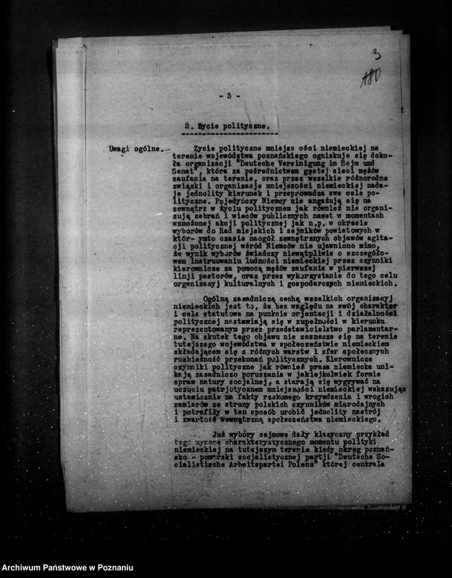 Obraz 7 z jednostki "Sprawozdania z życia mniejszości narodowych za miesiące styczeń, luty, marzec 1930 r."