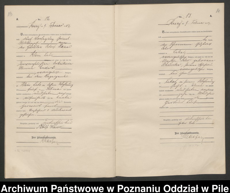 Obraz 10 z jednostki "Księga urodzeń"
