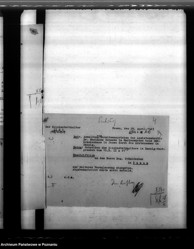 Obraz 8 z jednostki "Notdienstverpflichtung der Ärzte"