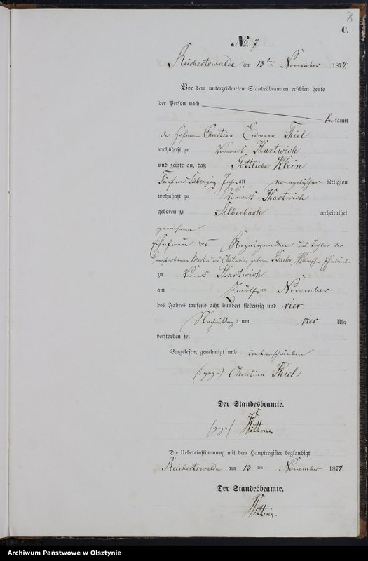 image.from.unit.number "Sterbe-Neben-Register Nr 1 - 14"