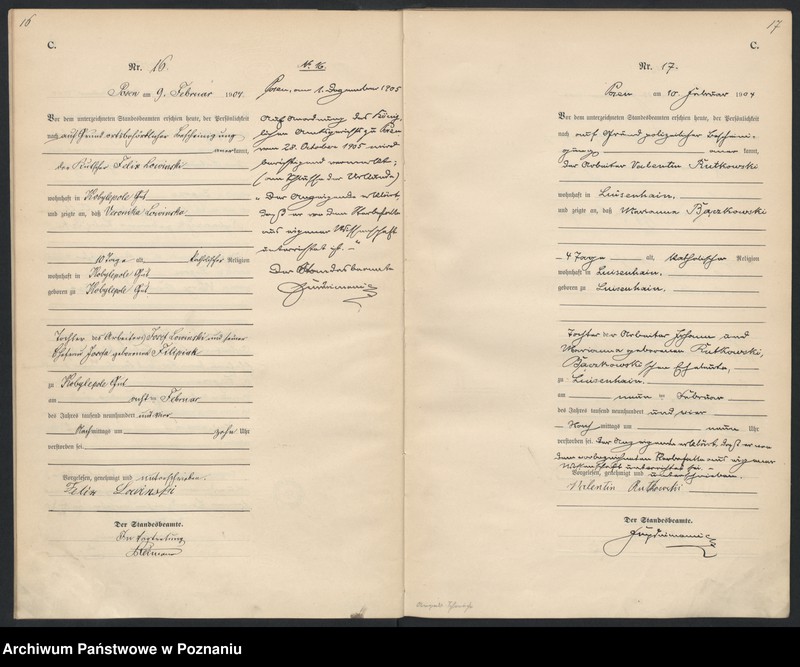 Obraz 11 z jednostki "Księga miejscowa zgonów"