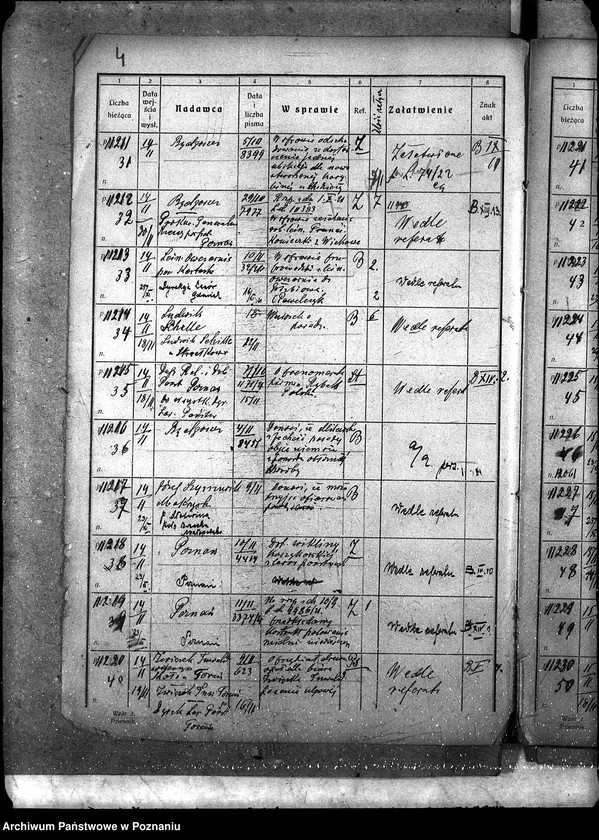 Obraz 8 z jednostki "Dziennik podawczy"