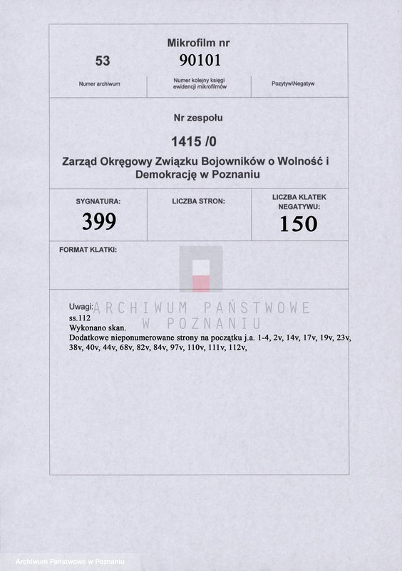 Obraz 2 z jednostki "Życiorysy powstańców wielkopolskich: B - tom Vl /Bubacz Mieczysław Marta - Bzdęga Jan/."