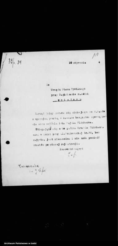 Obraz 15 z jednostki "Urząd Stanu Cywilnego"