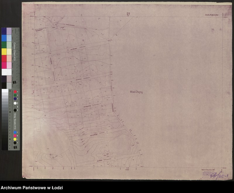 Obraz 1 z jednostki "Plan miasta Rudy Pabianickiej Sekcja 27"