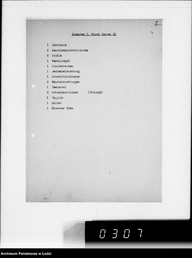 Obraz 8 z jednostki "Akten betr.Inventarverzeichnis"