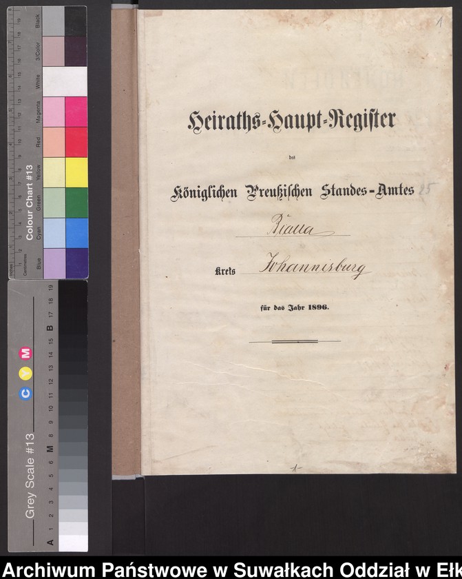 image.from.unit.number "Heiraths-Haupt-Register des Königlichen Preussischen Standes-Amtes Bialla Kreis Johannisburg"