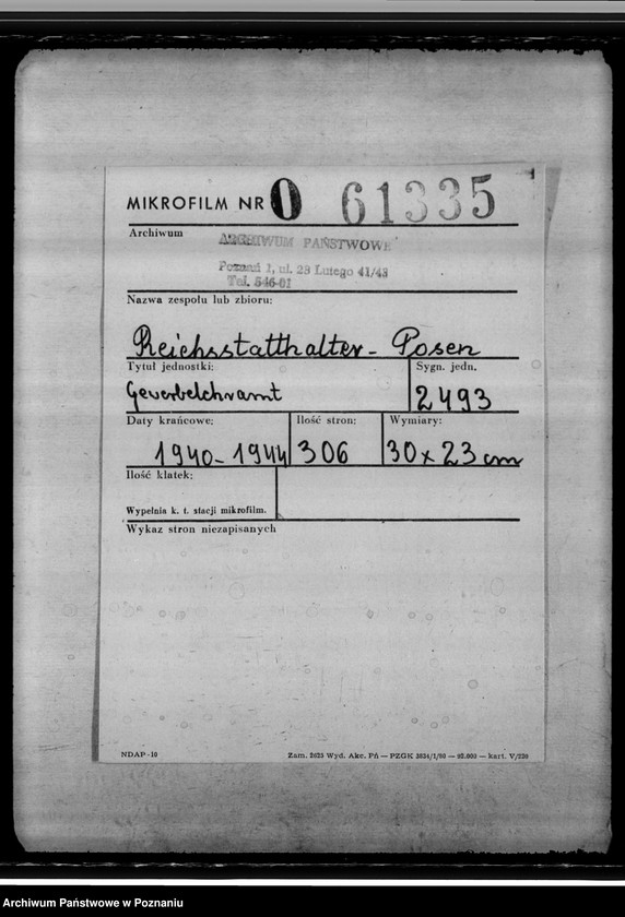 Obraz 2 z jednostki "Gewerbelehramt"