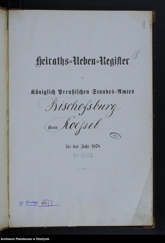 image.from.unit.number "Heiraths-Neben-Register Nr 1 - 24"