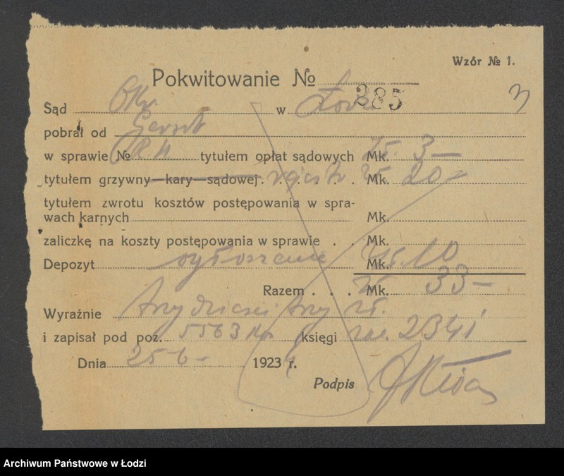 Obraz 5 z jednostki "Szmul Gerszt- sprzedaż manufaktury"
