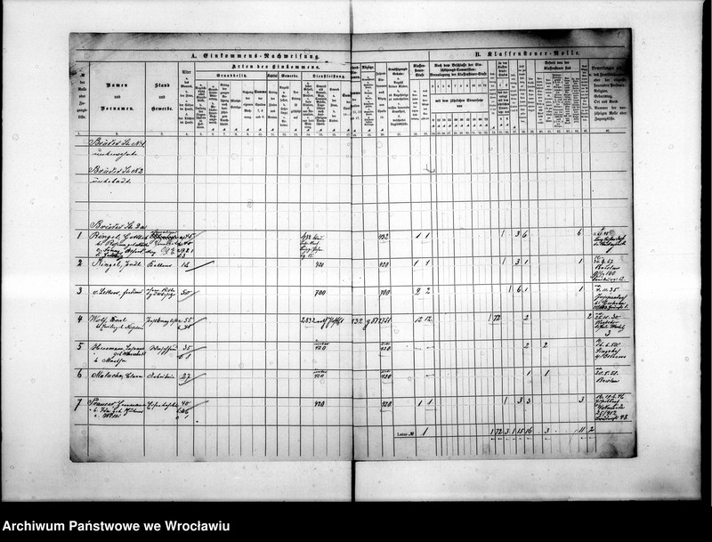 image.from.unit.number "Klassensteuerrolle nebst Eikommens - Nachweisung"