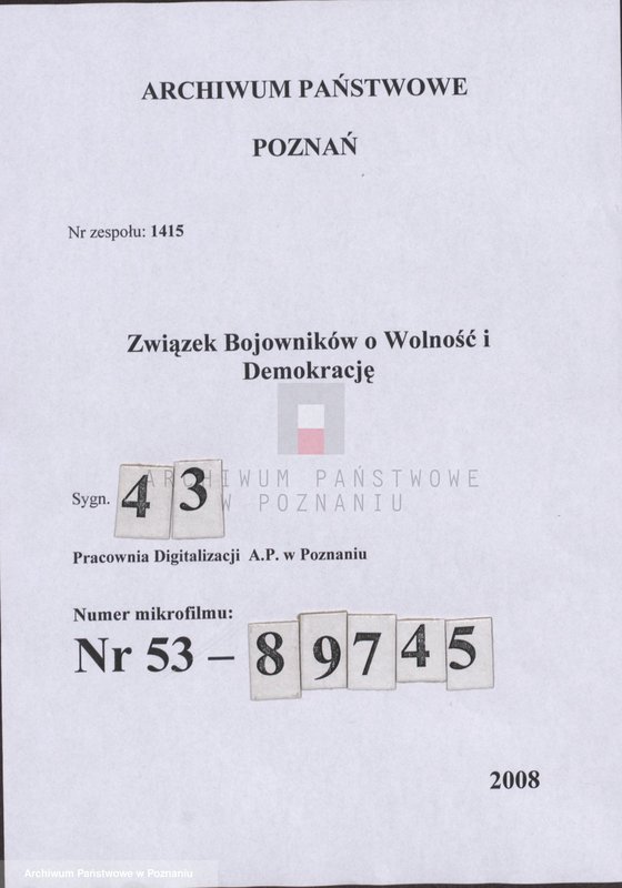Obraz 1 z jednostki "Regulamin Rzeczników Sądów Koleżeńskich."