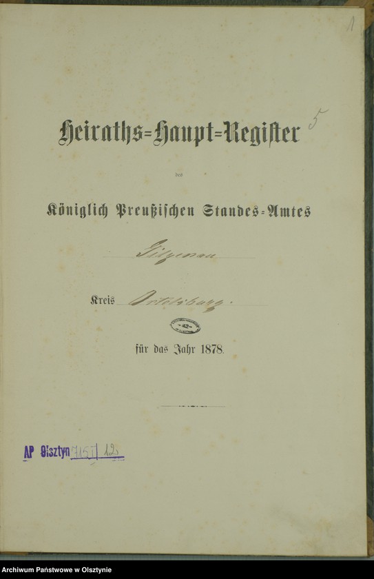 image.from.unit.number "Heiraths-Haupt-Register Nr 1 - 2"