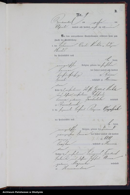 image.from.unit.number "Heiraths-Haupt-Register Nr 1 - 53"