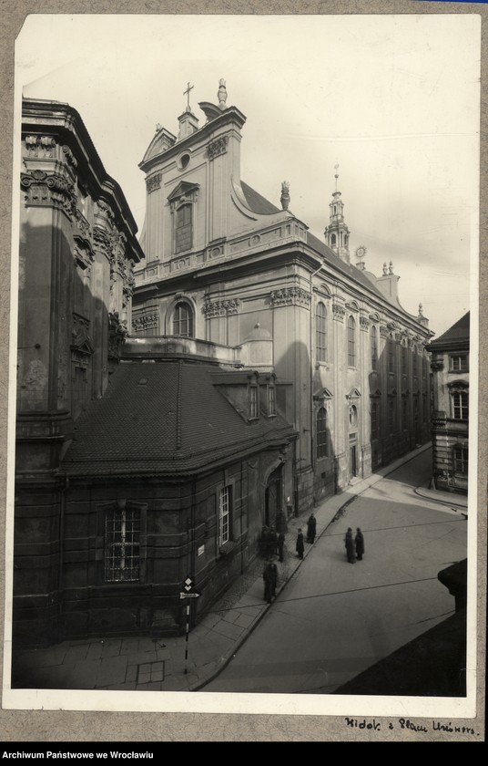 Kościół św. Macieja (Matthiaskirche) we Wrocławiu w latach 1890-1930 w zbiorze ikonograficznym Archiwum Państwowego we Wrocławiu