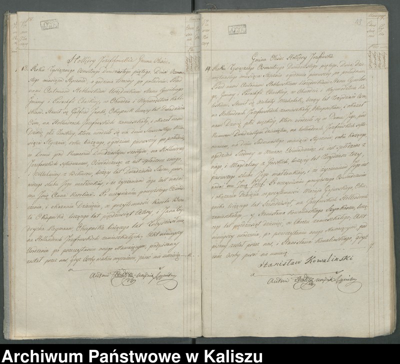 Obraz 14 z jednostki "Akta urodzonych"