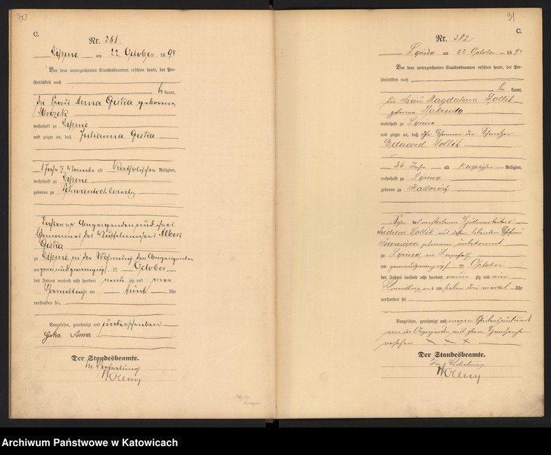 image.from.unit.number "Księga zgonów T.2 nr 352-466"