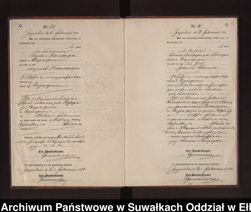 image.from.unit.number "Sterbe-Neben-Register des Preussischen Standes-Amtes Rydzewen Kreis Loetzen"