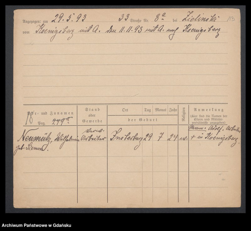 image.from.unit.number "Karty meldunkowe: Neumark - Nickel Jacob"