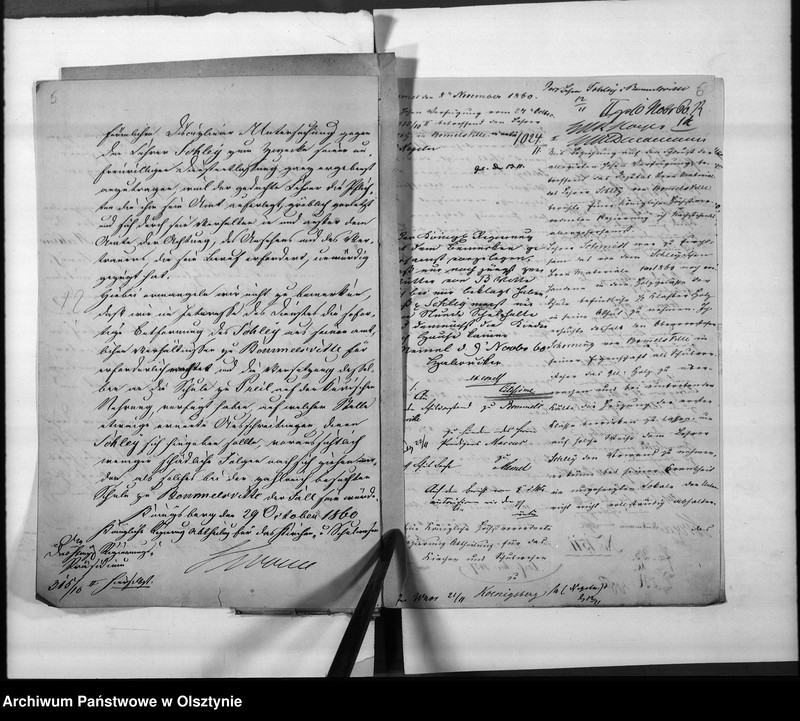 image.from.unit.number "Disciplinar-Untersuchung gegen den Lehrer Schley [Johann Gottlieb] zu Bommelsvitte Kreis memel"