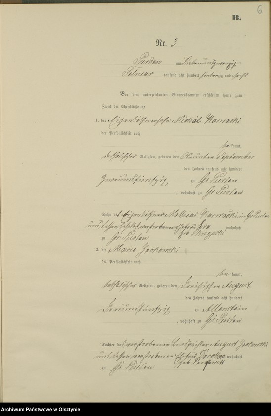 image.from.unit.number "Heiraths-Haupt-Register Nr 1 - 13"