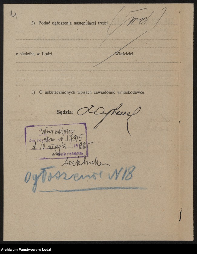 Obraz 6 z jednostki "Chaim Dawid Lew- sprzedaż gotowych ubrań"