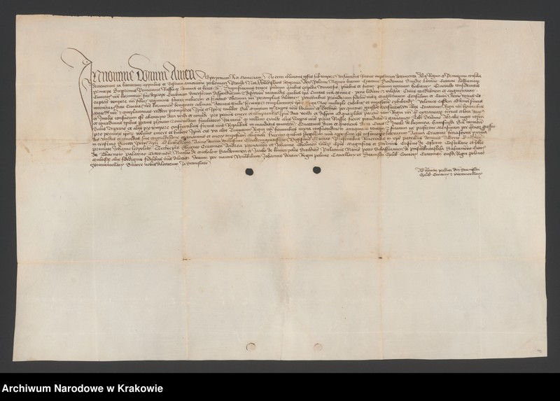 Obraz 3 z kolekcji "Dokumenty i pieczęcie Władysława III Jagiellończyka (1424‒1444) zwanego Warneńczykiem, króla Polski i Węgier111"