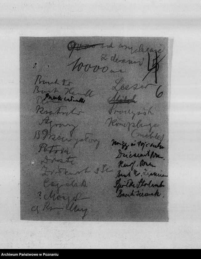 Obraz 10 z jednostki "Schronisko dla Królewiaków- korespondencja związana z utrzymaniem schroniska dla uchodźców z Królestwa."