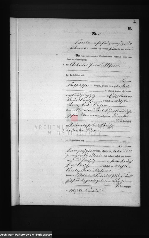 image.from.unit.number "Akta małżeństw - wtóropis"