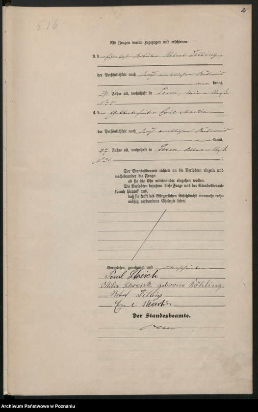 Obraz 4 z jednostki "Księga miejscowa małżeństw tom III [Rejestr główny małżeństw]"