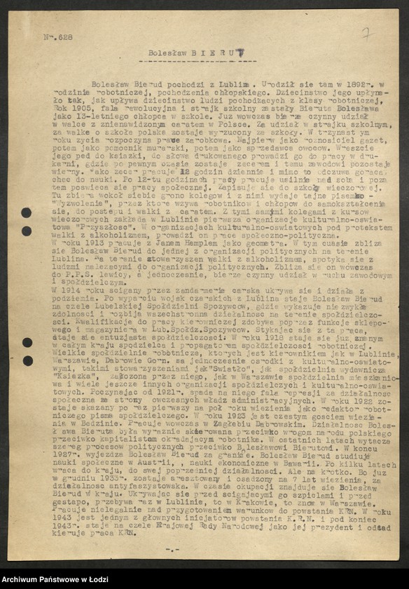 Obraz 8 z jednostki "Przemówienia Władysława Gomułki [oraz] życiorysy [Bolesława Bieruta, Władysława Gomułki, Edwarda Osóbki - Morawskiego i Michała Żymierskiego]"