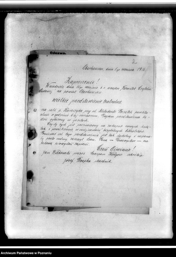 image.from.unit.number "Sprawozdania, wykazy, wycinki prasowe, sprawy personalne i finansowe"