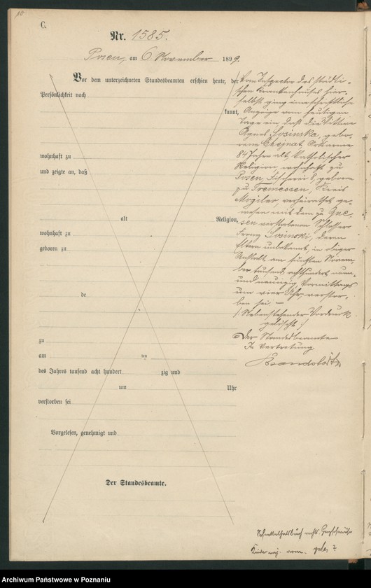 Obraz 13 z jednostki "Księga zgonów t. IV"