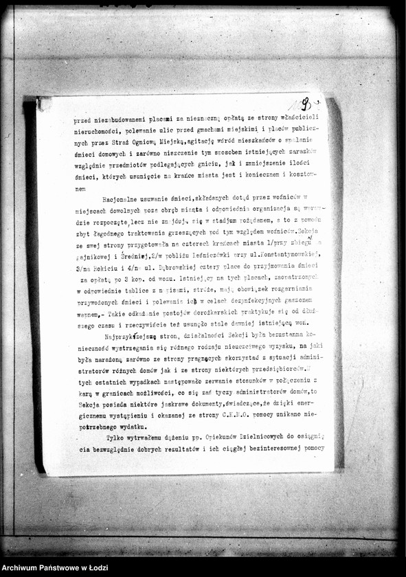 Obraz 12 z jednostki "Sprawozdanie Sekcji Asenizacyjnej po dz. 30 VI 1915"