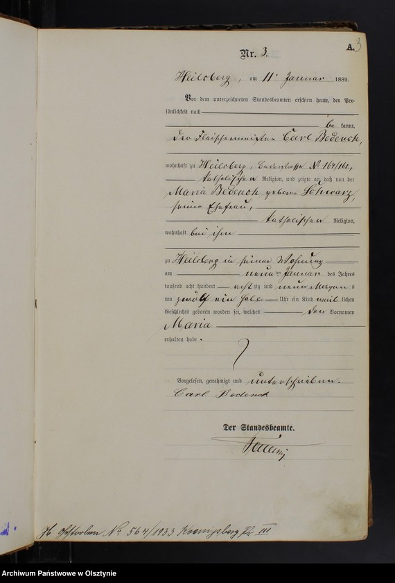 image.from.unit.number "Geburts-Haupt-Register Nr 1 - 191"