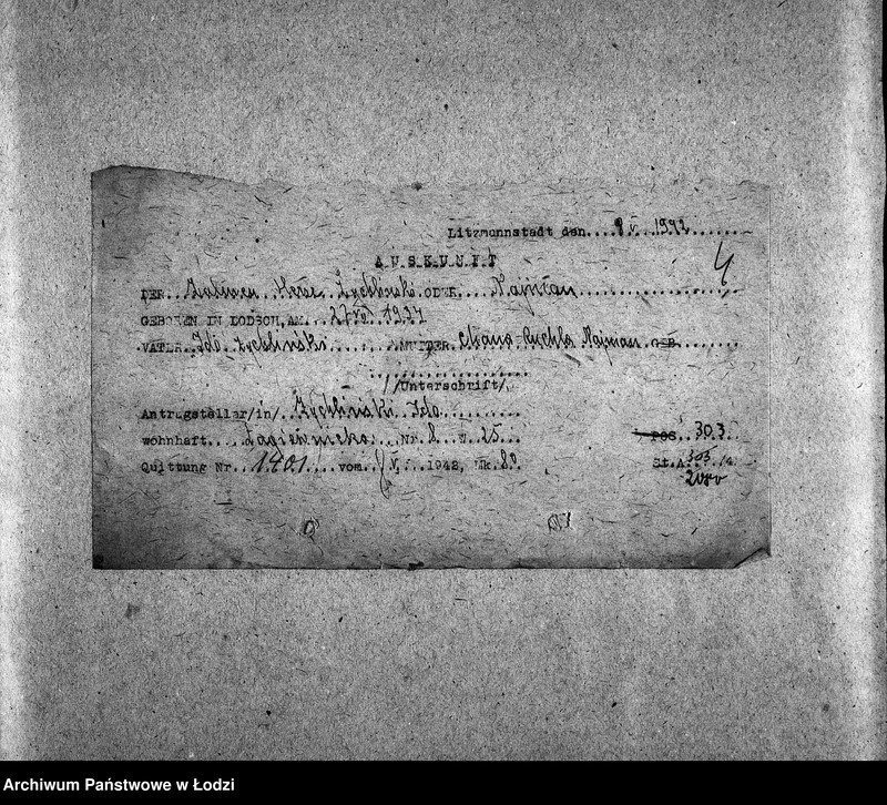 Obraz 7 z jednostki "[Wyciągi z rejestrów urodzin, ślubów i inne]"