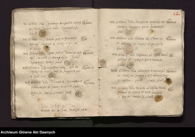 image.from.unit.number "Regestrum exactionis contributionum de aratris -- in toto palatinatu Podoliae in conventu Piotrcoviensi sancitarum --"