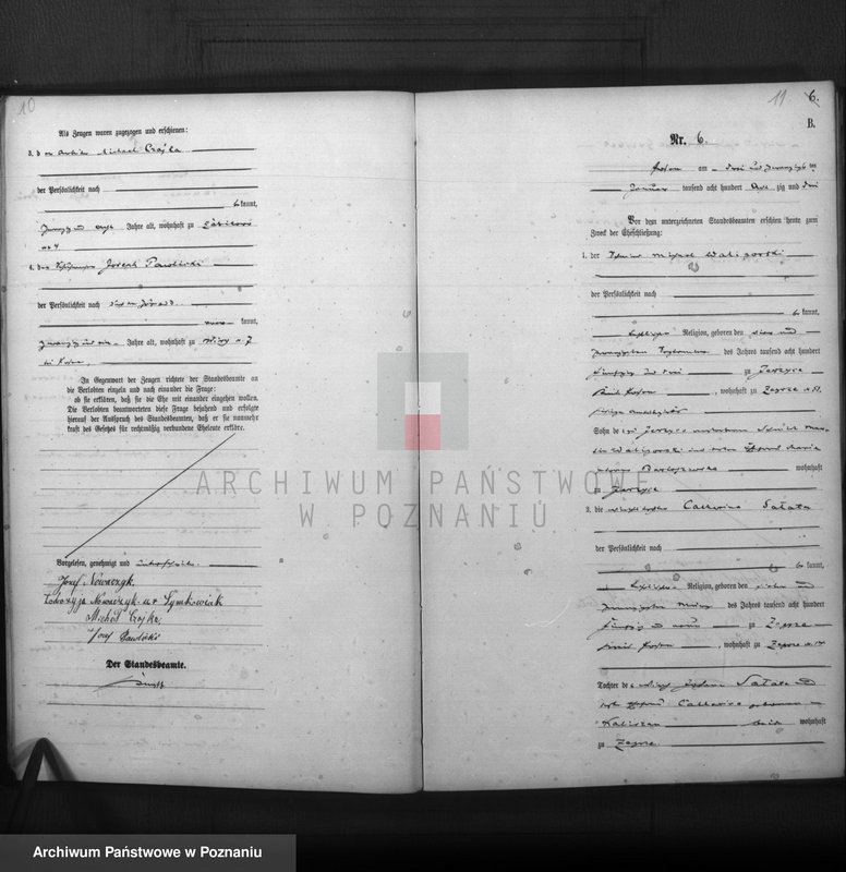 Obraz 7 z jednostki "Księga małżeństw"