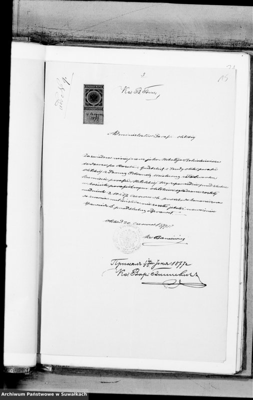 image.from.unit.number "Dokazatelstva k Aktom brakosočetavšichsja Prichoda Metele s 1877 goda"