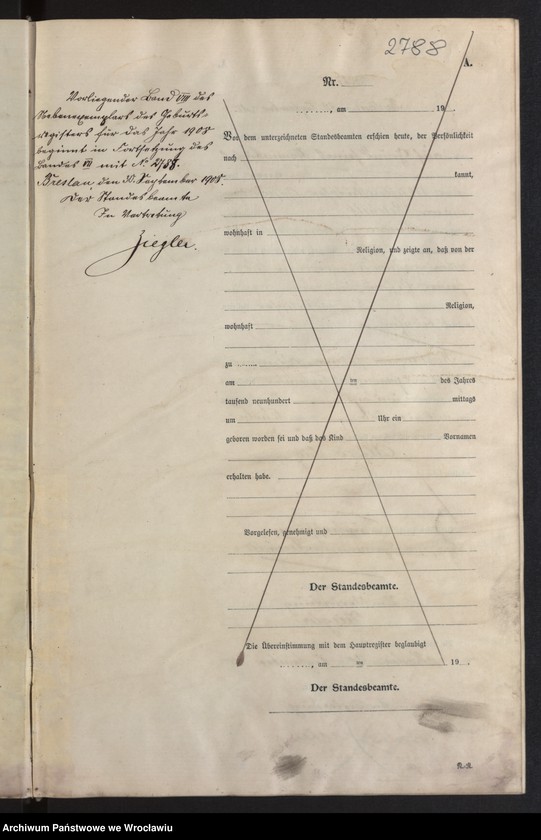 image.from.unit.number "Geburts-Neben-Register Breslau I 1908 Band 8"