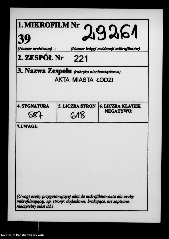 Obraz 3 z jednostki "Akta w przedmiocie cen targowych"