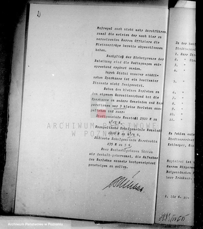 Obraz 6 z jednostki "Die Verwaltung der Stadt Jarotschewo /Jarocin/"