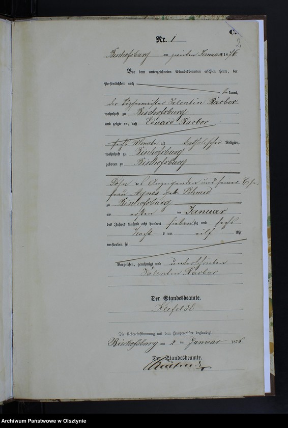 image.from.unit.number "Sterbe-Neben-Register Nr 1 - 18"