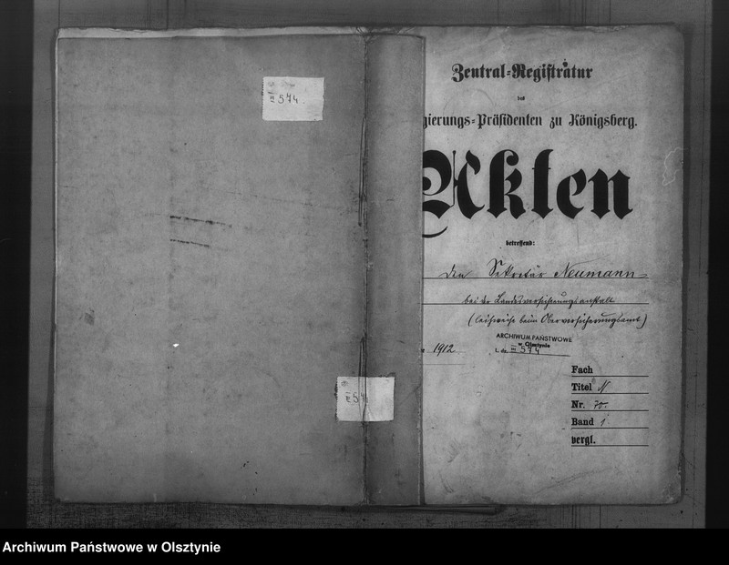 image.from.unit.number "Sekretär Neumann [Otto] bei der Landesversicherungsanstalt"