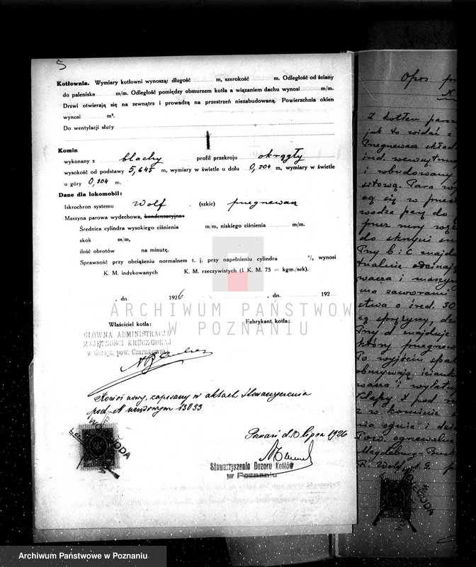 Obraz 9 z jednostki "Przenośny kocioł parowy - w maj. Krucz - Goraj pow czarnkowski"