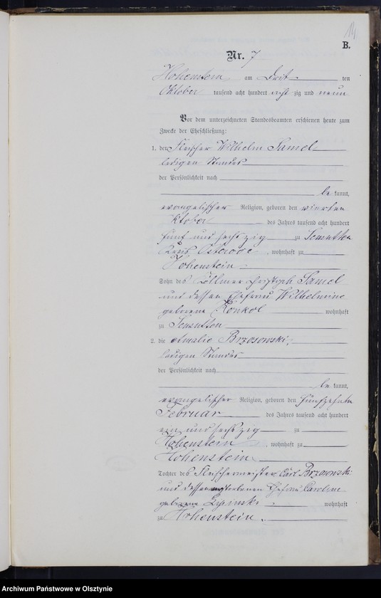 image.from.unit.number "Heiraths-Neben-Register Nr 1 - 14"