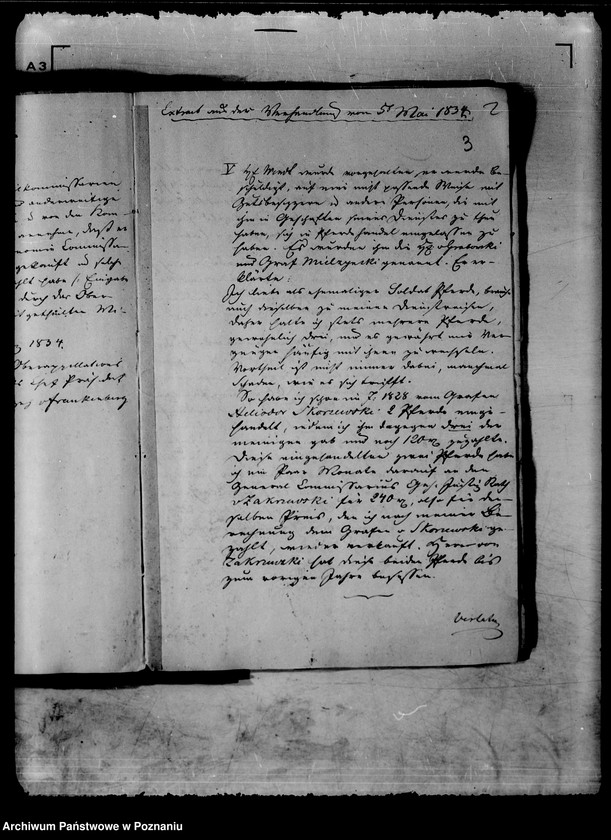 Obraz 7 z jednostki "Untersuchungssache wider den Generalkommissarius Geheimen Justizrat von Zakrzewski."