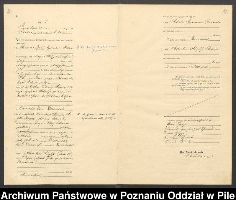 image.from.unit.number "Księga małżeństw"