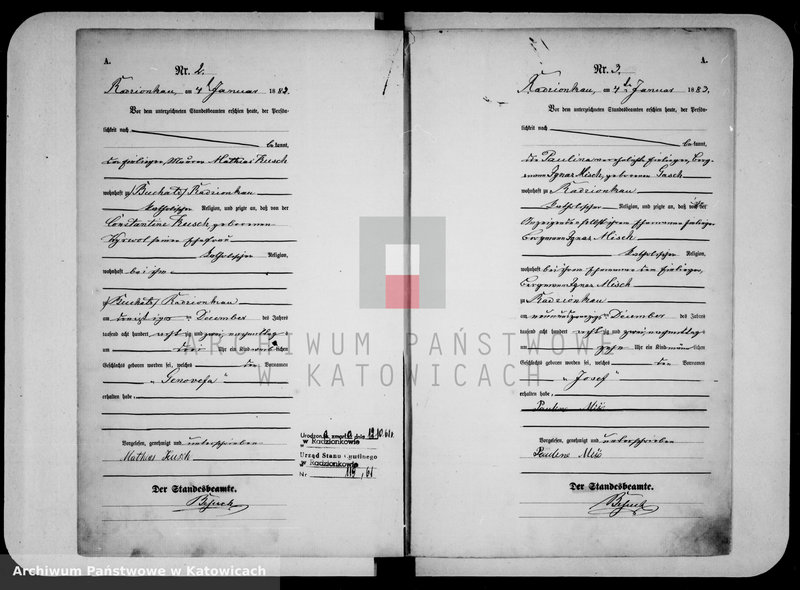 image.from.unit.number "Księga urodzeń za rok 1883 [nr 1-226]"